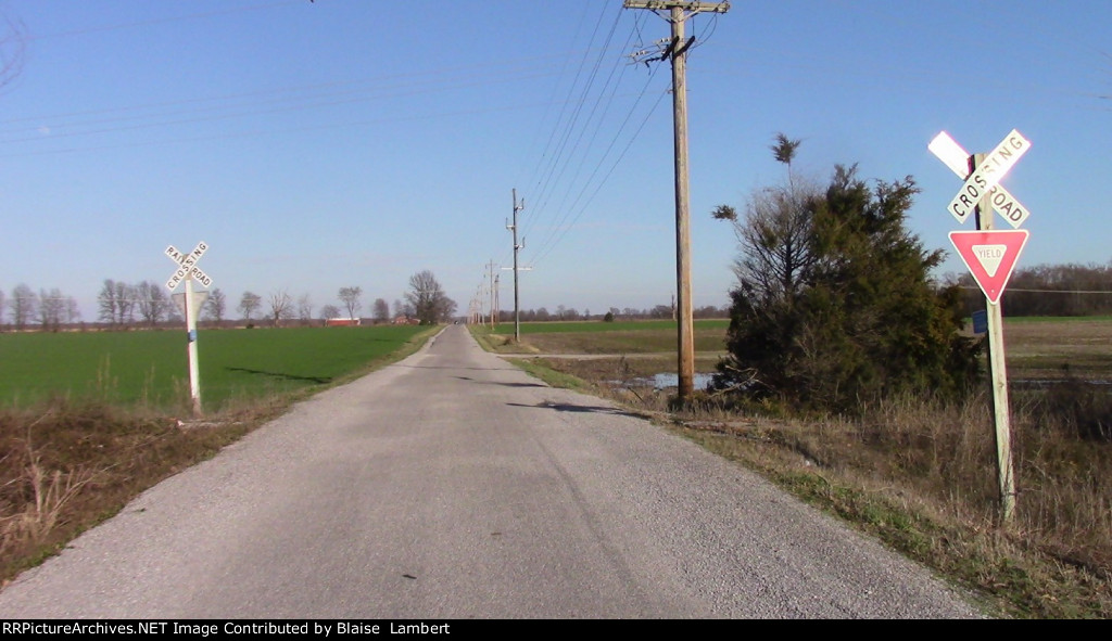 Abandoned UP Rend Lake coal mine line